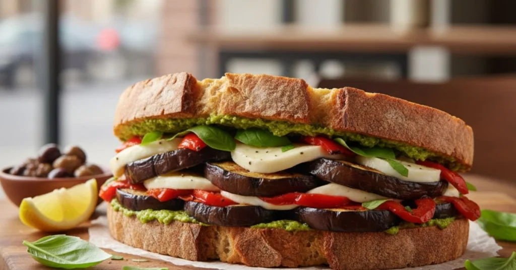Eggplant Sandwich