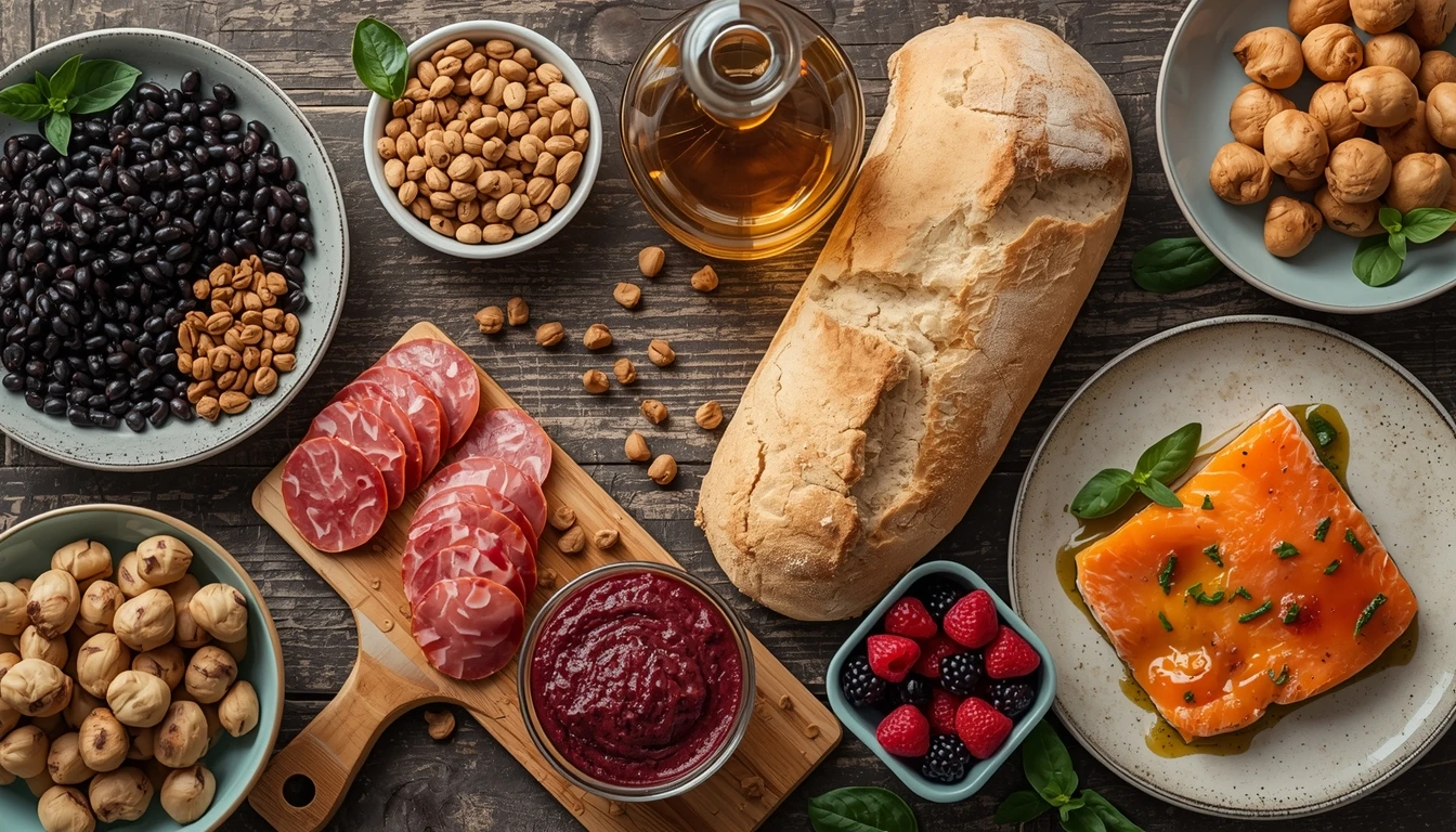 Foods that start with B