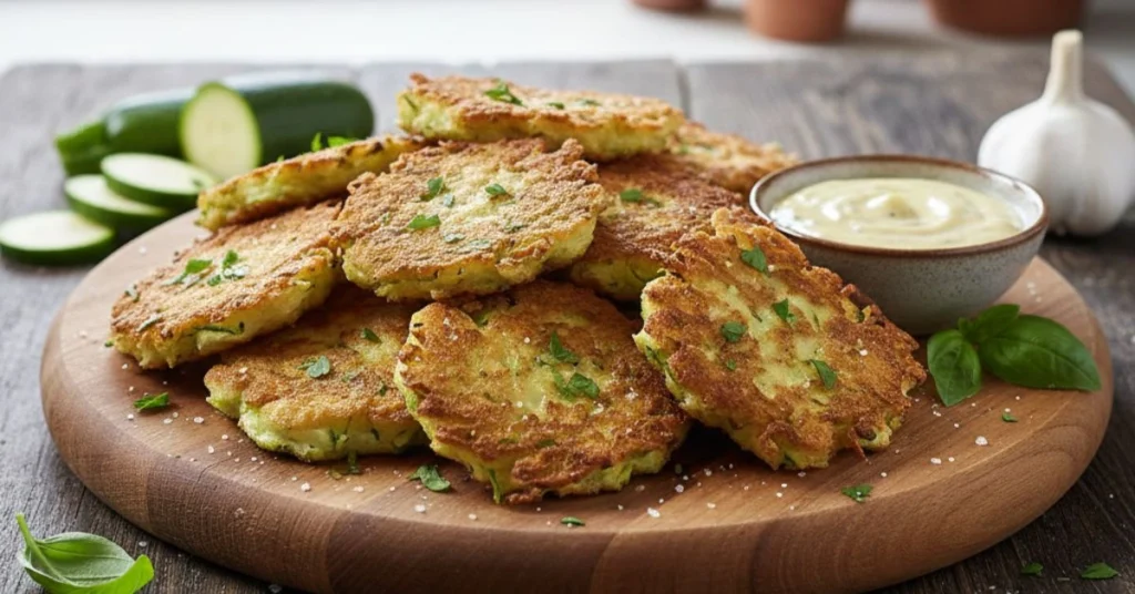 Italian Zucchini Fritters