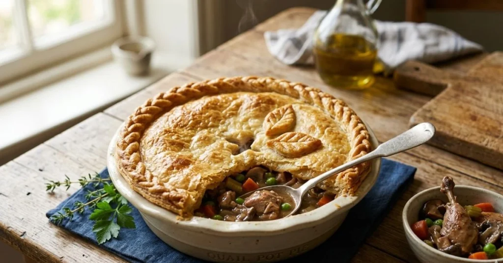 Quail Pot Pie