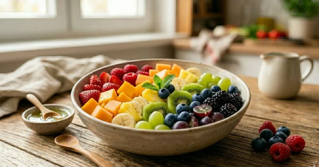 Rainbow Fruit Salad