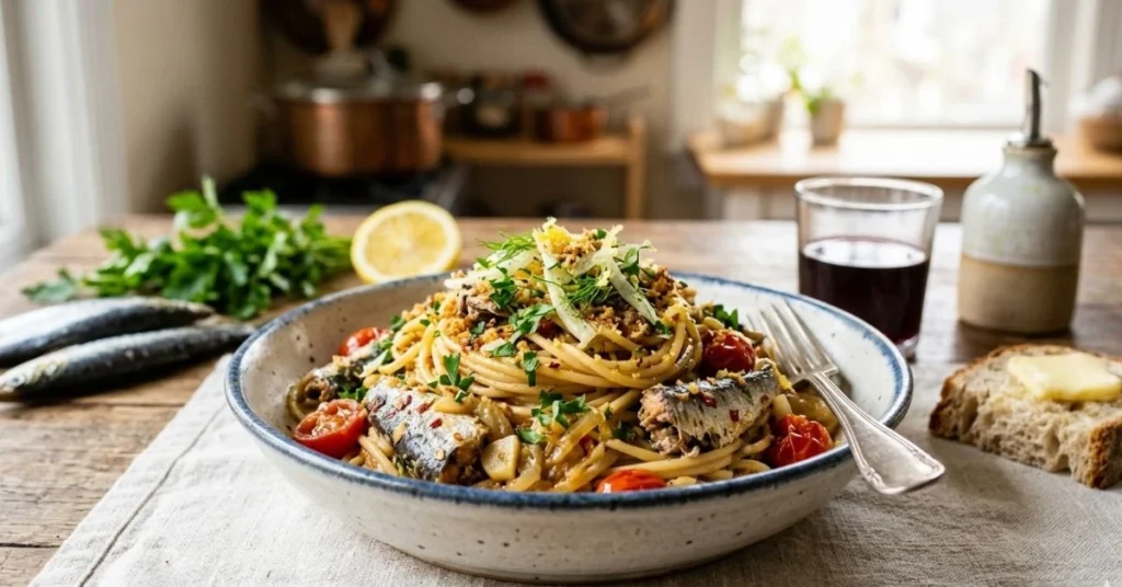 Sardine Pasta