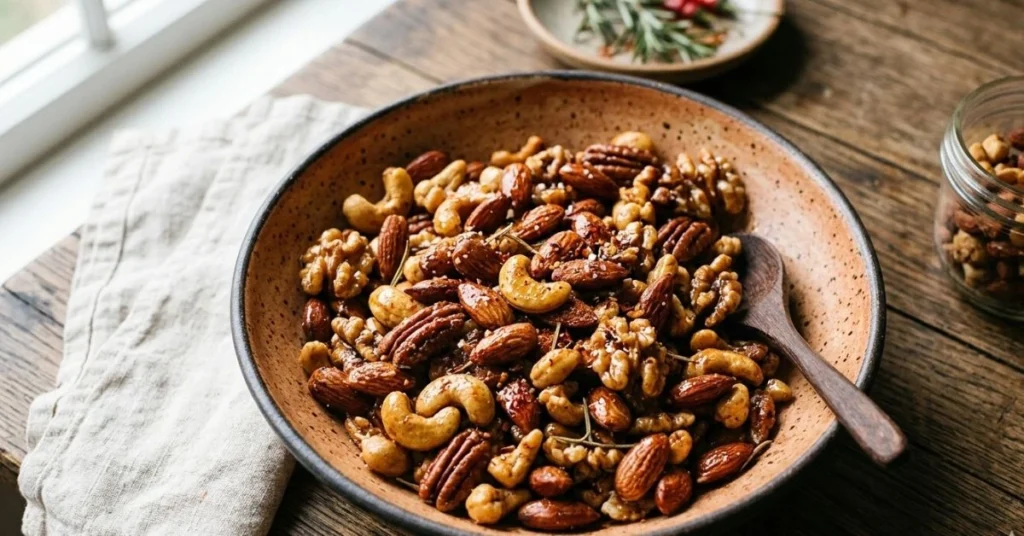 Sweet and Spicy Nuts